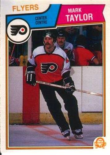 #273 Mark Taylor - Philadelphia Flyers - 1983-84 O-Pee-Chee Hockey