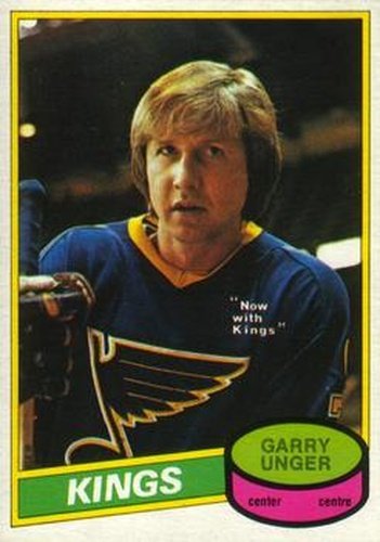 #273 Garry Unger - Los Angeles Kings - 1980-81 O-Pee-Chee Hockey
