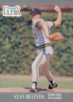 #273 Stan Belinda - Pittsburgh Pirates - 1991 Ultra Baseball