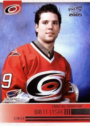 #273 Brett Lysak - Carolina Hurricanes - 2004-05 Pacific Hockey