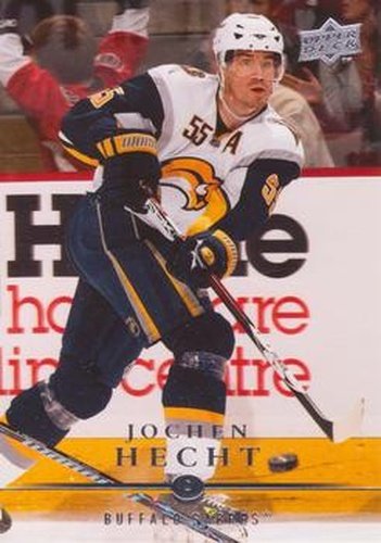 #273 Jochen Hecht - Buffalo Sabres - 2008-09 Upper Deck Hockey