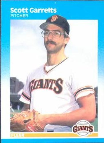 #273 Scott Garrelts - San Francisco Giants - 1987 Fleer Baseball