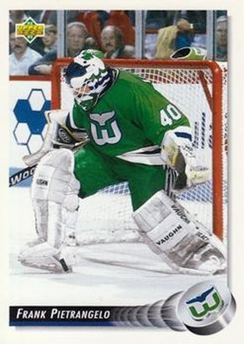 #273 Frank Pietrangelo - Hartford Whalers - 1992-93 Upper Deck Hockey