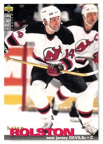 #273 Brian Rolston - New Jersey Devils - 1995-96 Collector's Choice Hockey