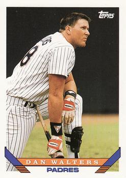 #273 Dan Walters - San Diego Padres - 1993 Topps Baseball