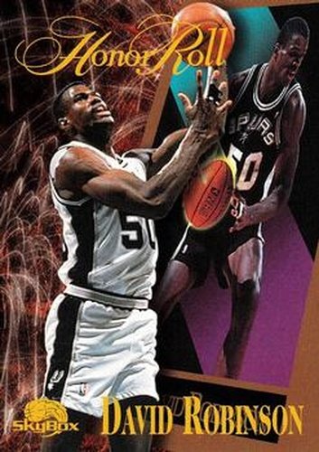 #273 David Robinson - San Antonio Spurs - 1995-96 SkyBox Premium Basketball