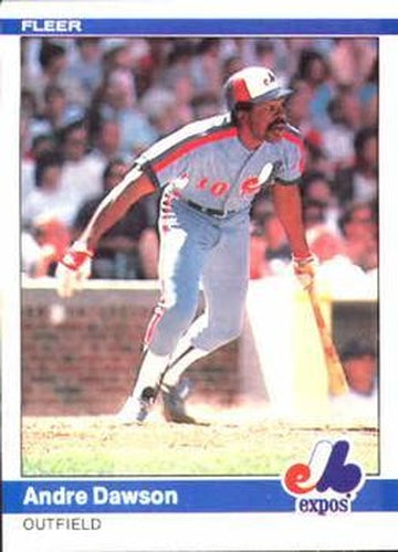 #273 Andre Dawson - Montreal Expos - 1984 Fleer Baseball