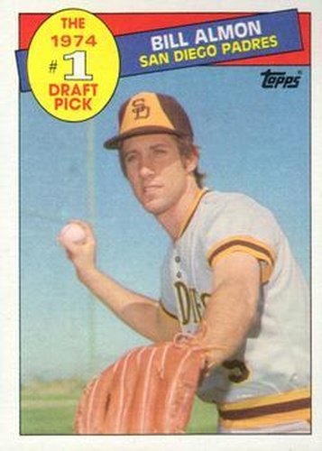#273 Bill Almon - San Diego Padres - 1985 Topps Baseball