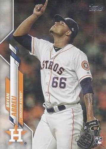 #273 Bryan Abreu - Houston Astros - 2020 Topps Baseball