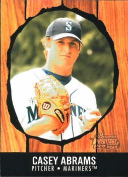 #273 Casey Abrams - Seattle Mariners - 2003 Bowman Heritage Baseball