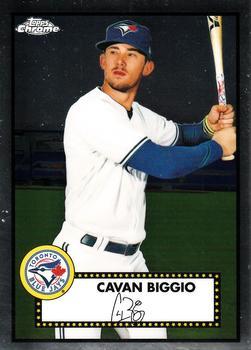 #273 Cavan Biggio - Toronto Blue Jays - 2021 Topps Chrome Platinum Anniversary Baseball