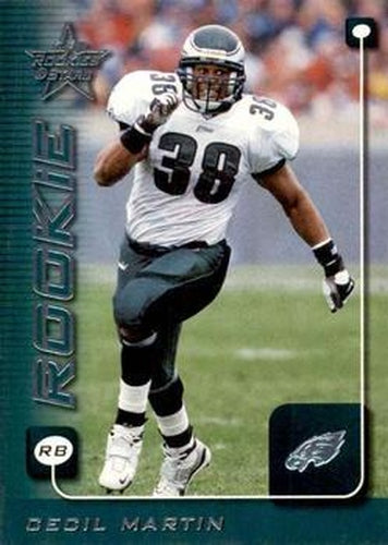 #273 Cecil Martin - Philadelphia Eagles - 1999 Leaf Rookies & Stars Football
