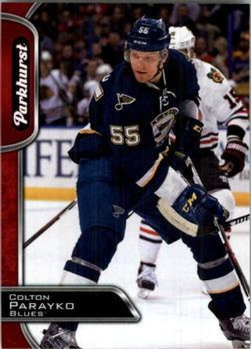 #273 Colton Parayko - St. Louis Blues - 2016-17 Parkhurst - Red Hockey