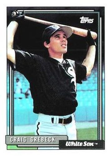 #273 Craig Grebeck - Chicago White Sox - 1992 Topps Baseball