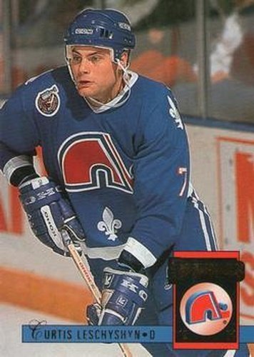 #273 Curtis Leschyshyn - Quebec Nordiques - 1993-94 Donruss Hockey