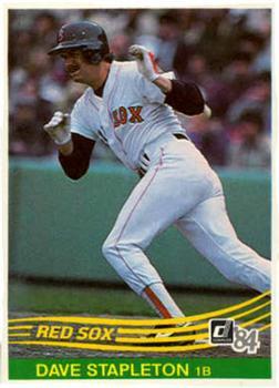 #273 Dave Stapleton - Boston Red Sox - 1984 Donruss Baseball