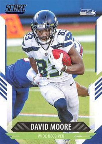#273 David Moore - Seattle Seahawks - 2021 Score Football