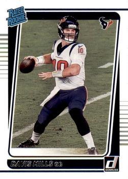 #273 Davis Mills - Houston Texans - 2021 Donruss Football