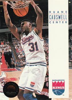 #273 Duane Causwell - Sacramento Kings - 1993-94 SkyBox Premium Basketball