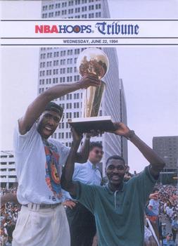 #273 Hakeem Olajuwon - Houston Rockets - 1994-95 Hoops Basketball