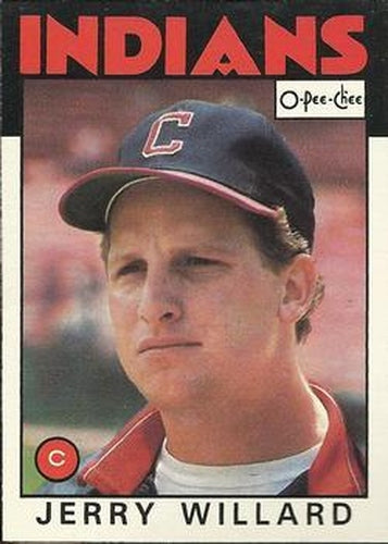 #273 Jerry Willard - Cleveland Indians - 1986 O-Pee-Chee Baseball