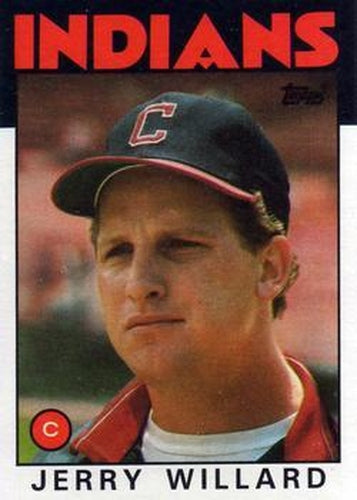 #273 Jerry Willard - Cleveland Indians - 1986 Topps Baseball