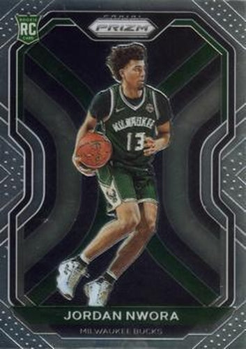 #273 Jordan Nwora - Milwaukee Bucks - 2020-21 Panini Prizm Basketball