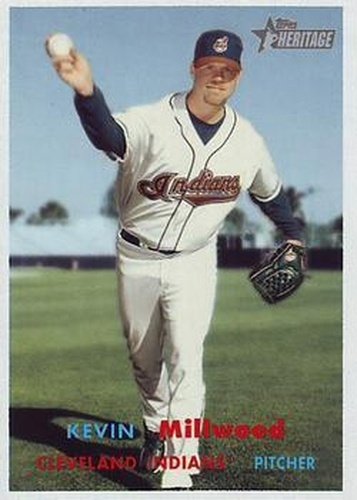 #273 Kevin Millwood - Cleveland Indians - 2006 Topps Heritage Baseball