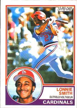 #273 Lonnie Smith - St. Louis Cardinals - 1983 O-Pee-Chee Baseball