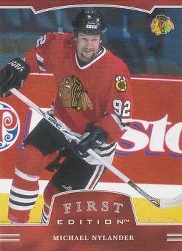 #273 Michael Nylander - Chicago Blackhawks - 2002-03 Be a Player First Edition Hockey