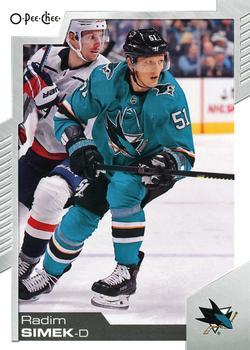 #273 Radim Simek - San Jose Sharks - 2020-21 O-Pee-Chee Hockey