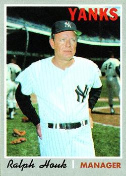 #273 Ralph Houk - New York Yankees - 1970 Topps Baseball