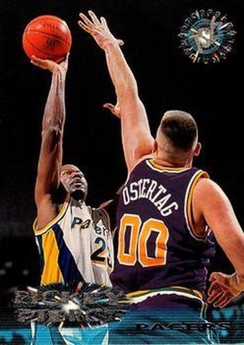 #273 Ricky Piee - Indiana Pacers - 1995-96 Stadium Club Basketball
