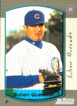 #273 Ruben Quevedo - Chicago Cubs - 2000 Bowman Baseball