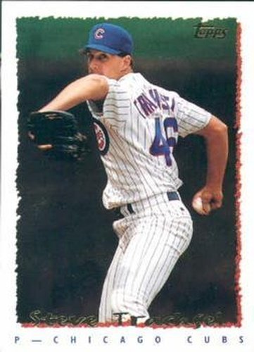 #273 Steve Trachsel - Chicago Cubs - 1995 Topps Baseball