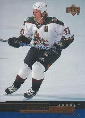 #273 Jeremy Roenick - Phoenix Coyotes - 1999-00 Upper Deck Hockey