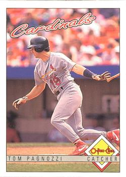 #273 Tom Pagnozzi - St. Louis Cardinals - 1993 O-Pee-Chee Baseball