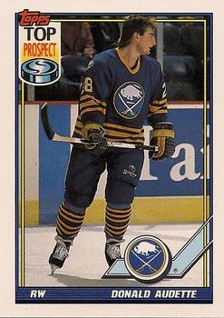 #273 Donald Audette - Buffalo Sabres - 1991-92 Topps Hockey