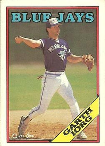 #273 Garth Iorg - Toronto Blue Jays - 1988 O-Pee-Chee Baseball