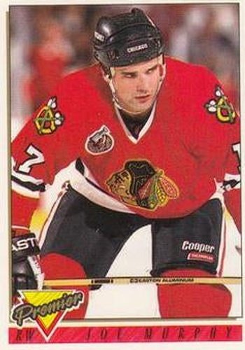 #273 Joe Murphy - Chicago Blackhawks - 1993-94 Topps Premier Hockey