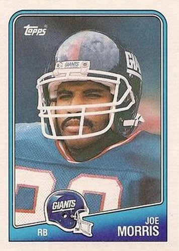 #273 Joe Morris - New York Giants - 1988 Topps Football