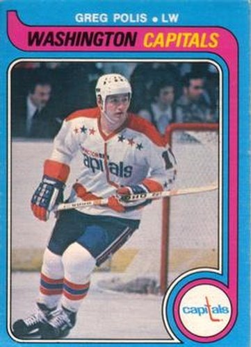 #273 Greg Polis - Washington Capitals - 1979-80 O-Pee-Chee Hockey