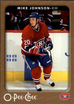 #273 Mike Johnson - Montreal Canadiens - 2006-07 O-Pee-Chee Hockey