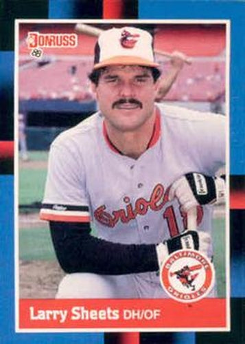 #273 Larry Sheets - Baltimore Orioles - 1988 Donruss Baseball
