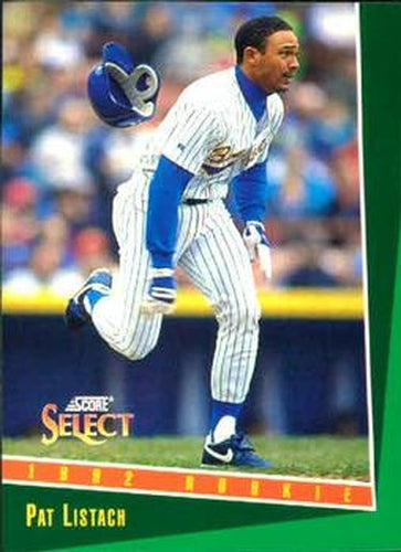 #273 Pat Listach - Milwaukee Brewers - 1993 Select Baseball
