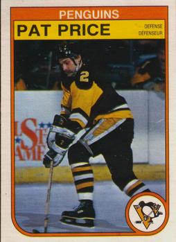 #274 Pat Price - Pittsburgh Penguins - 1982-83 O-Pee-Chee Hockey