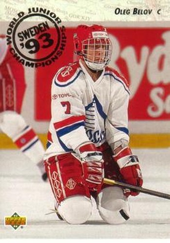 #274 Oleg Belov - Russia - 1993-94 Upper Deck Hockey