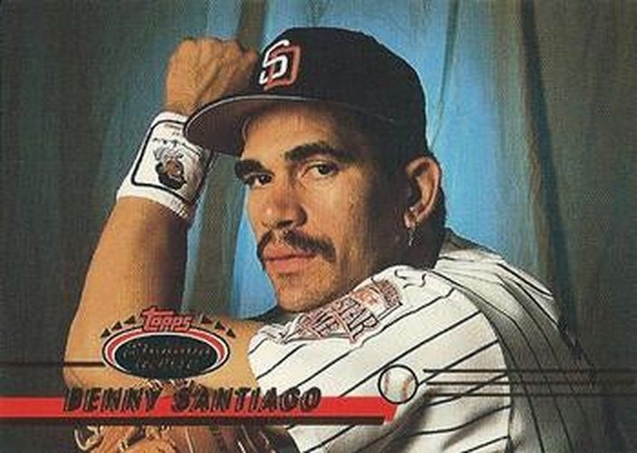 #274 Benny Santiago - San Diego Padres - 1993 Stadium Club Baseball