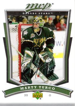 #274 Marty Turco - Dallas Stars - 2007-08 Upper Deck MVP Hockey