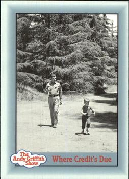 #274 Where Credit's Due - 1990-91 Pacific The Andy Griffith Show